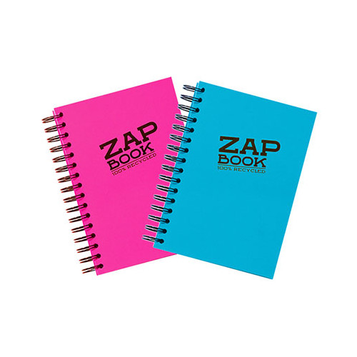 Clairefontaine - Zap Book - Sketch Pad - With Spirals - 80 gsm - A5 Size