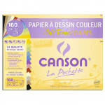 Canson® - Mi-Teintes® CLAIRES - Folder of 12 Sheets - 160 gsm - 24 x 32 cm