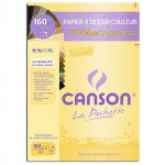 Canson® - Mi-Teintes® PASTELLISTES - Pochette de 8 Feuilles - 160 g/m² - Format A3