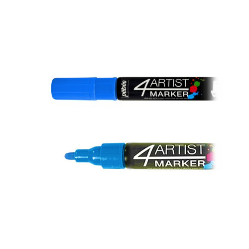 Pébéo - 4ARTIST MARKER - Oil-Based Paint Marker - 4mm - 18 Colors