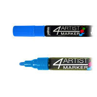 Pébéo - 4ARTIST MARKER - Marqueur Peinture à l'Huile - 4mm - 18 Couleurs