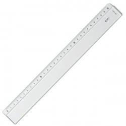 GRAPHOPLEX - Transparent Rulers - 1 Side - 50cm