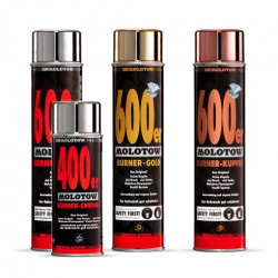 MOLOTOW - BURNER 400ml - Spray Paint - Chrome