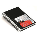 Canson® - Art Book™ One - Bloc Esquisse - Avec Spirales - 80 Feuilles - 100 g/m² - Environ A6 (10,2 x 15,2 cm)
