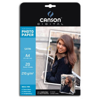 Canson® - Papier Photo - Digital Performance - A4 - 20 Feuilles - Satiné - 210 g/m²