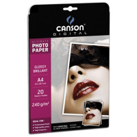 Canson® - Papier Photo - Digital Ultimate - A4 - 20 Feuilles - Brillant - 240 g/m²