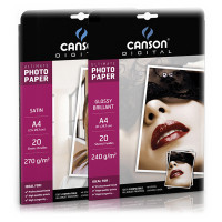 Canson® - Papier Photo - Digital Ultimate - A4 - 20 Feuilles - Brillant - 240 g/m²