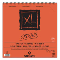 Canson® - XL® Croquis - 120 Feuilles - 90 g/m² - 30 x 30 cm