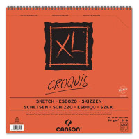 Canson® - XL® Croquis - 120 Feuilles - 90 g/m² - 30 x 30 cm