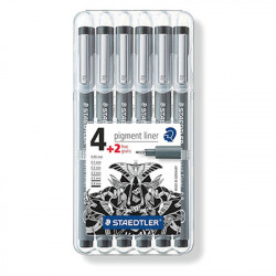 STAEDTLER - Pigment Liner - Feutre Fin - 308 SB6P - STAEDTLER® Box
