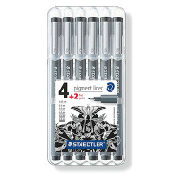 STAEDTLER - Pigment Liner - Fineliner - 308 SB6P - STAEDTLER® Box