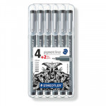 STAEDTLER - Pigment Liner - Fineliner - 308 SB6P - STAEDTLER® Box