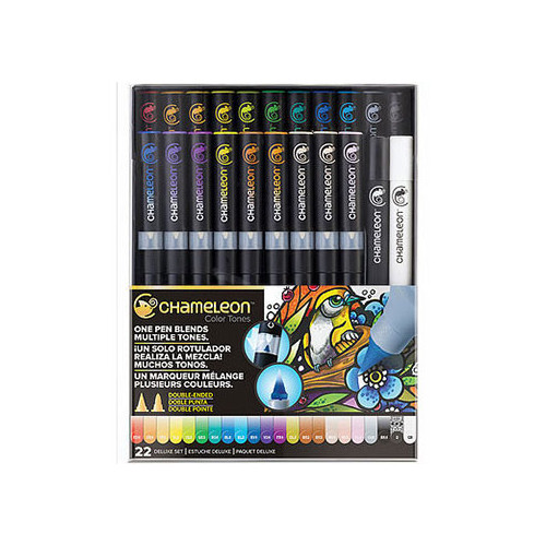 Chameleon Pens - Pack de 22 Couleurs - Set Deluxe