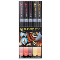 Chameleon Pens - Pack of 5 Colors - Warm Tones
