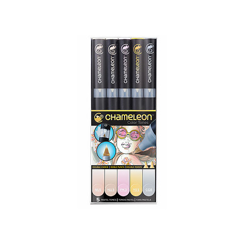 Chameleon Pens - Pack de 5 Couleurs - Tons Pastels