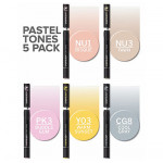 Chameleon Pens - Pack de 5 Couleurs - Tons Pastels