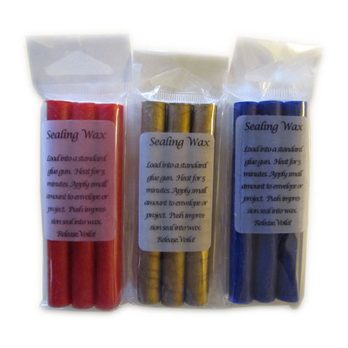 Global Solutions - Sealing Wax Pack for Glue Gun - 3 Sticks