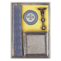 Global Solutions - Sealing Wax / Seal / Ink Kit - "Flower"