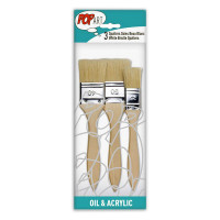 Pébéo - 3 Spalters - Soies Beau Blanc - 25, 40 & 50 - Acrylique & Huile