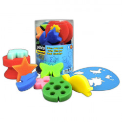 Pébéo - Accessoires de Peinture pour Enfants - Boîte Accessoires Divers