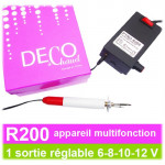SCRAPYRO (REGAD) - Appareil Multifonction R200 - 8 Fonctions Avec 1 Seul Appareil