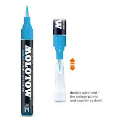 MOLOTOW - AQUA PUMP SOFTLINER - Feutre Aquarelle - 1mm