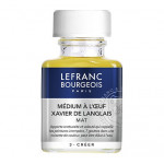 Lefranc & Bourgeois - Oil Additive - Egg Medium - XAVIER DE LANGLAIS - Matt - 75ml