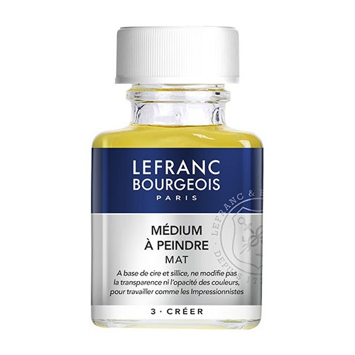 Lefranc & Bourgeois - Additif Huile - Médium à Peindre - Mat - 75ml