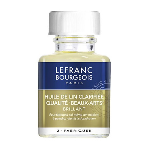 Lefranc & Bourgeois - Huile de Lin Clarifiée - Brillant - 75ml