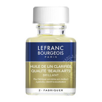 Lefranc & Bourgeois - Huile de Lin Clarifiée - Brillant - 75ml