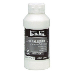 Liquitex - Effets - Médium de Lissage (Pouring Medium) - Bouteille de 237ml - Brillant