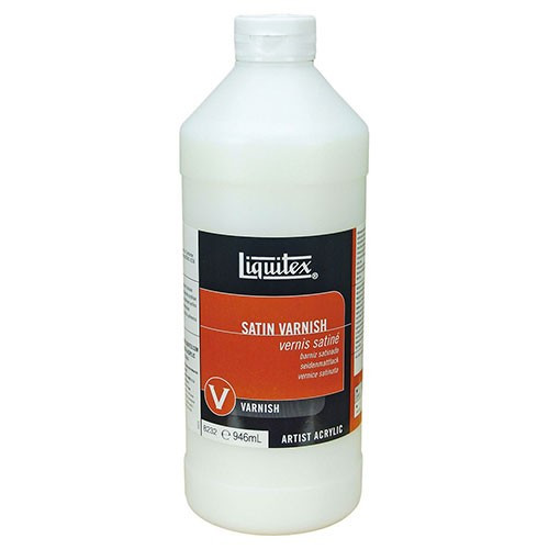 Liquitex - Archival Permanent Varnish - Water-Based - 946ml Bottle - Satin