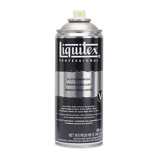 Liquitex - Vernis Acrylique Permanent - Hydrosoluble - Spray de 400ml - Brillant