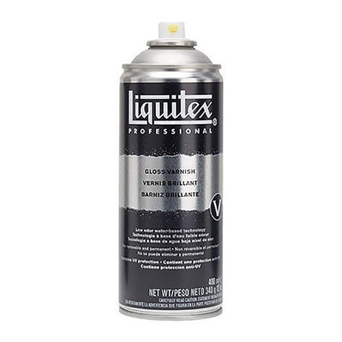 Liquitex - Archival Permanent Varnish - Water-Based - 400ml Spray - Gloss