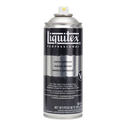 Liquitex - Vernis Acrylique Permanent - Hydrosoluble - Spray de 400ml - Satiné