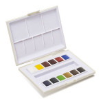 SENNELIER - 'La Petite Aquarelle' - Watercolour - Travel Box of 12 Half-Pans
