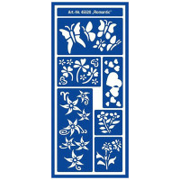 C.KREUL - Home Design - Pochoir - Motif Stencil "Romantic" - 45520