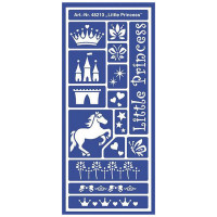C.KREUL - Home Design - Stencil - Motif Stencil "Little Princess" - 48210
