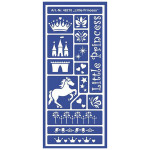 C.KREUL - Home Design - Pochoir - Motif Stencil "Little Princess" - 48210