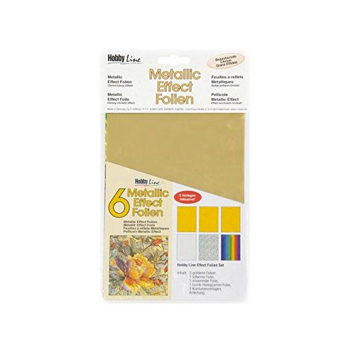 C.KREUL - Metallic Effect Foil Set - 6 Feuilles - A5 - Classic