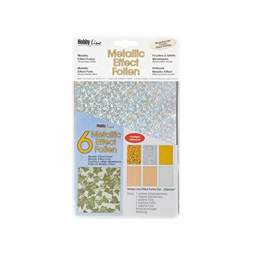 C.KREUL - Metallic Effect Foil Set - 6 Feuilles - A5 - Glamour