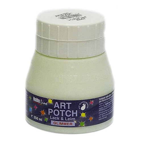 C.KREUL - Art Potch Varnish & Glue - Glitter - Iridescent - 250ml