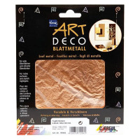 C.KREUL - Beaten Metals - Art Deco - 140 x 140 mm - 6 Sheets - 99403 - Copper