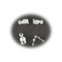 MEYCO - Calottes à Écraser - Ø 1,5mm - Sachet de 25 - Argent