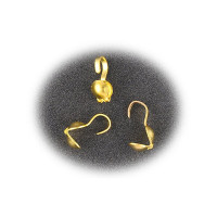 MEYCO - Calottes à Écraser - Ø 1,5mm - Sachet de 25 - Or