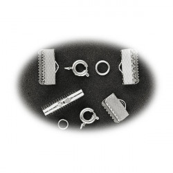 MEYCO - Fermoirs à Sacs - 10, 12 & 15mm - Lot de 3 - Argent