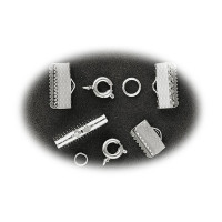 MEYCO - Chain Catch with Bridge - 10, 12 & 15mm - Lot of 3 - Silver