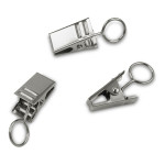 MEYCO - Clips en Métal avec Oeillet - 18mm - 15 Pièces