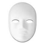 MEYCO - Paper-Maché Mask - Whole Face - 21cm