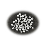 MEYCO - Beads – Squeeze Fitting - Rounds - Ø 1,5mm - Bag of 60 - Silver